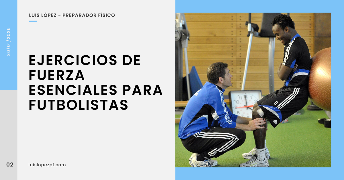 Ejercicios de Fuerza Esenciales para Futbolistas